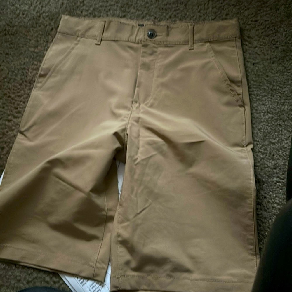 Back to school khaki shorts
